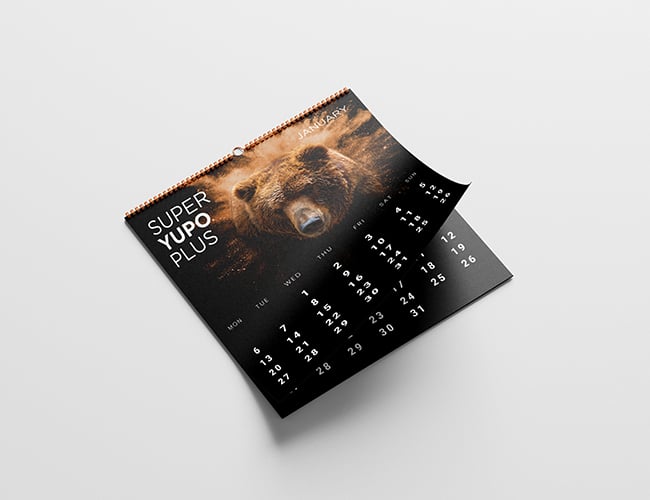 YUPO Application Example SuperYUPO Plus | calendar